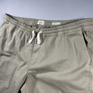 Mens Marine Layer Saturday Athletic Fit Pants Khaki XXL 40x32 Drawstring Chino